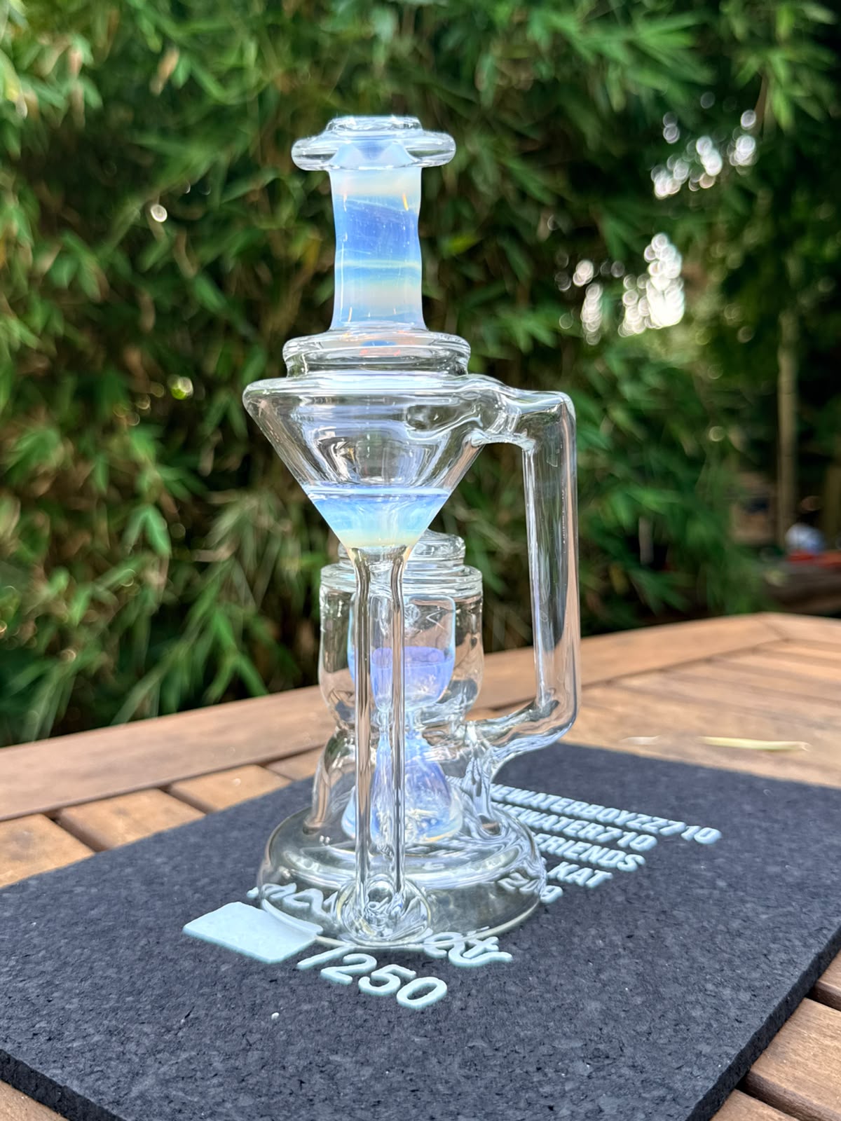Clarkie Clark – Nebula Core Recycler (Ice Space Blue Edition)