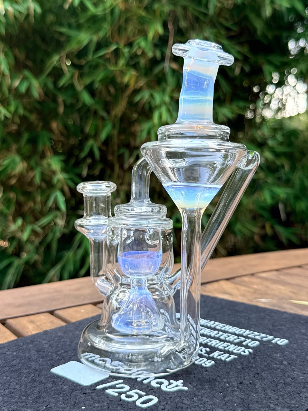 Clarkie Clark – Nebula Core Recycler (Ice Space Blue Edition)