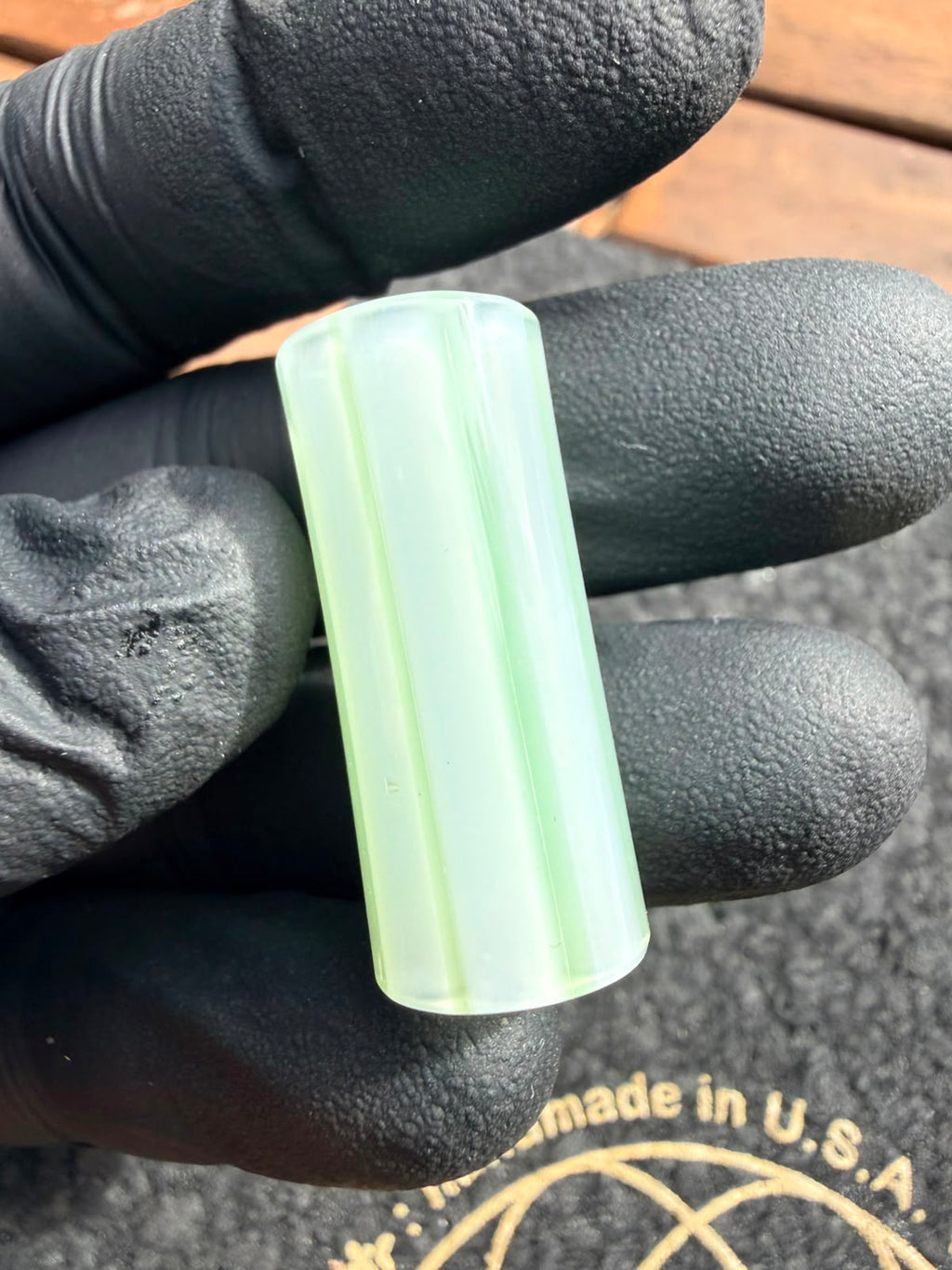 Meccas Glass Multi-Hole Filtertip – Weiß/Grün