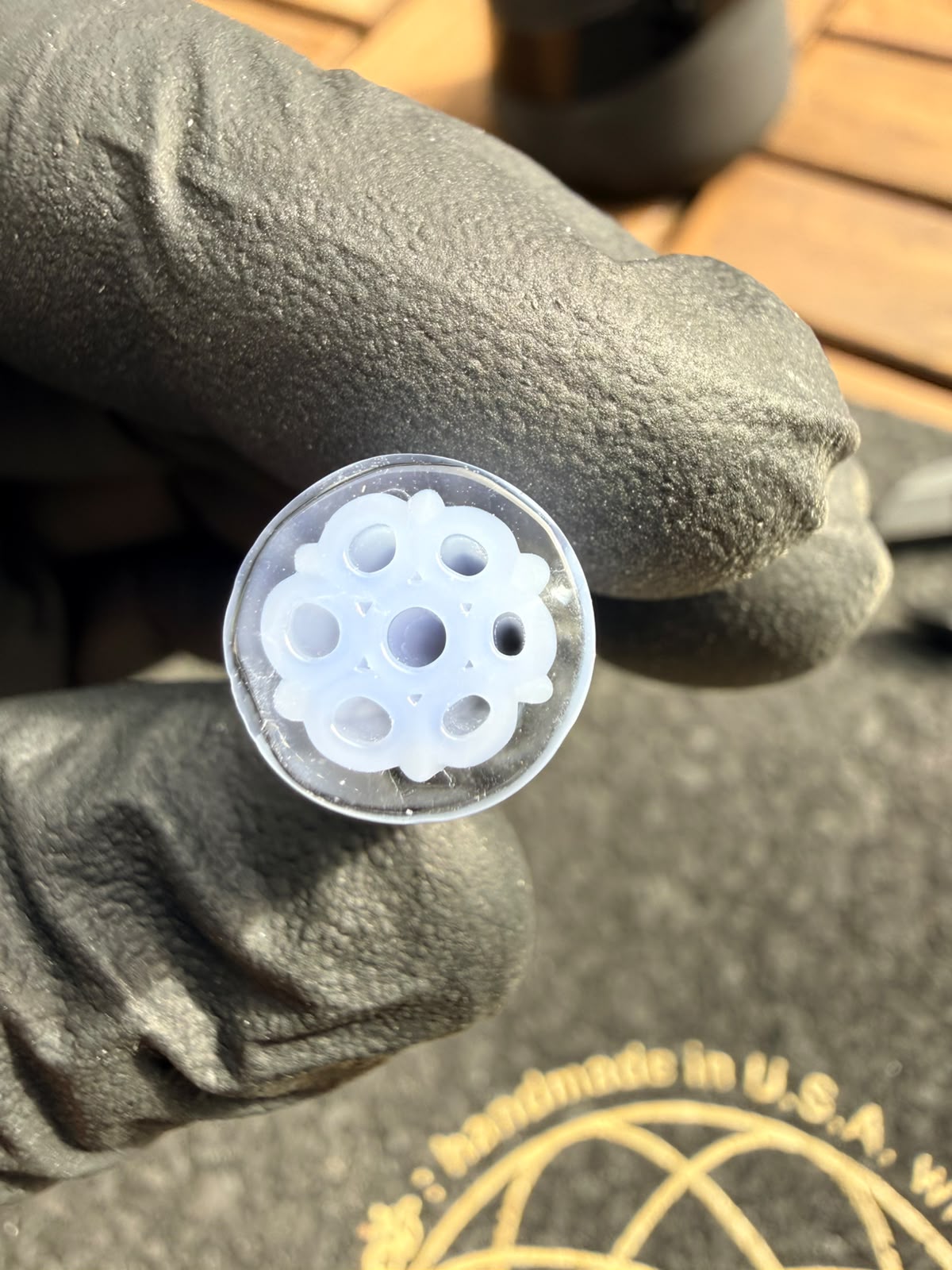 Meccas Glass Multi-Hole Filtertip – Himmelblau