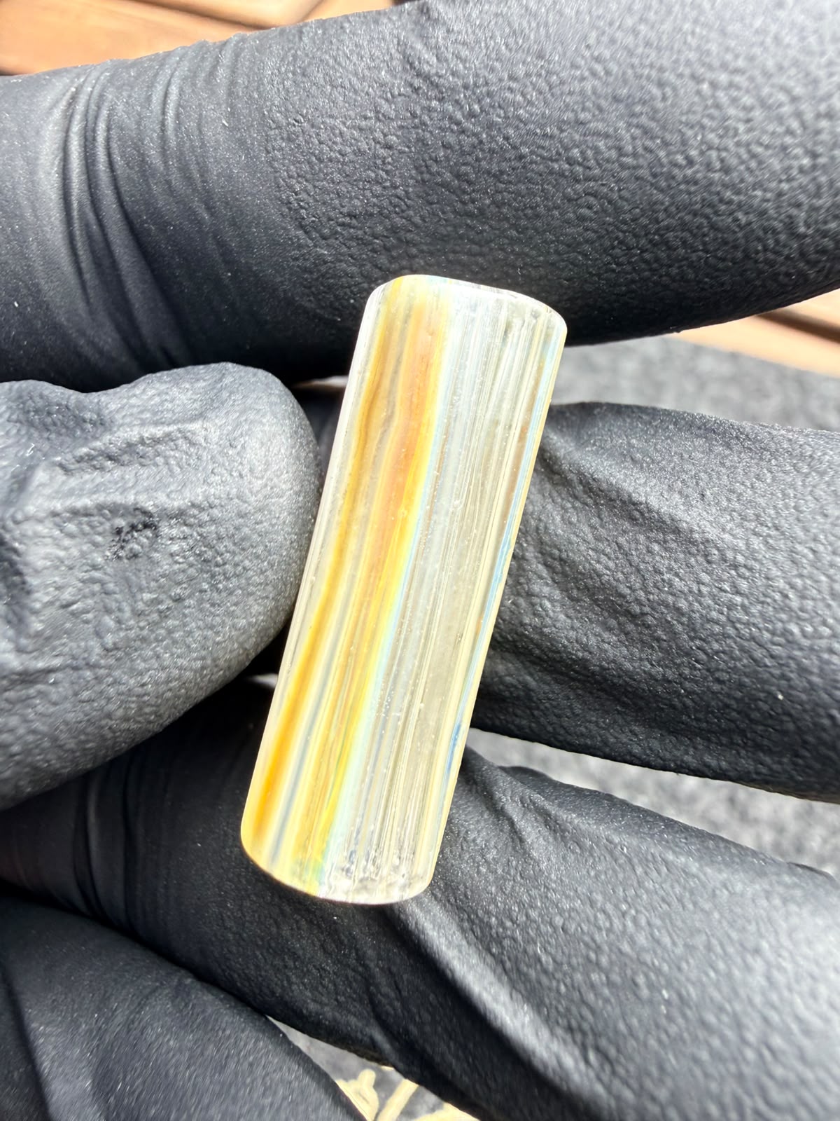 Meccas Glass Multi-Hole Filtertip – Amber / Blue