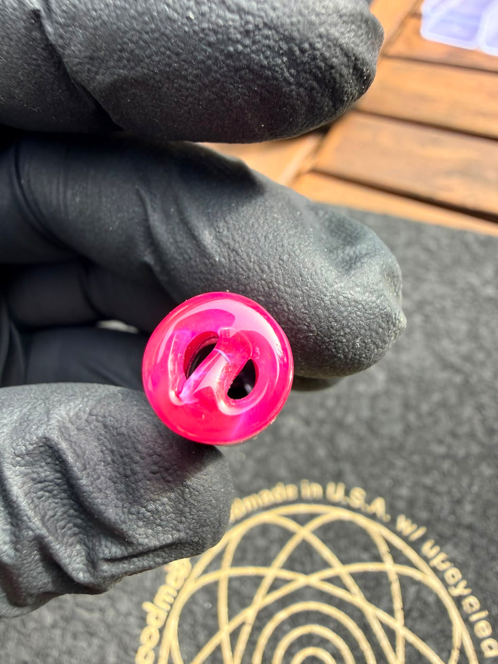 Meccas Glass Single-Hole Filtertip – Purple / Türkis / Grün / Rot / Pink