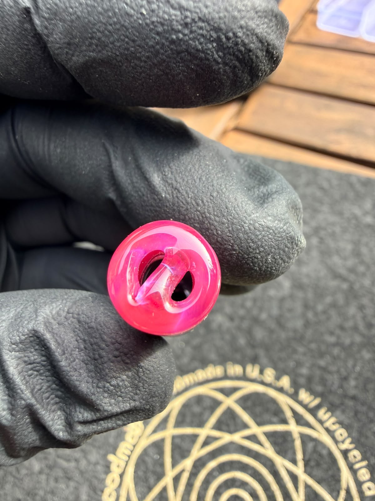 Meccas Glass Single-Hole Filtertip – Purple / Türkis / Grün / Rot / Pink