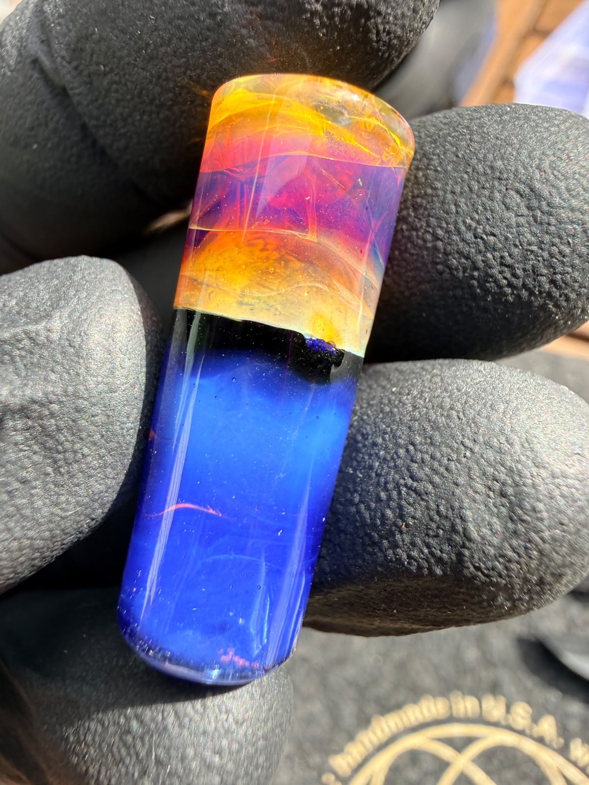 Meccas Glass Single-Hole Filtertip – Blue / Purple / Pink / Amber