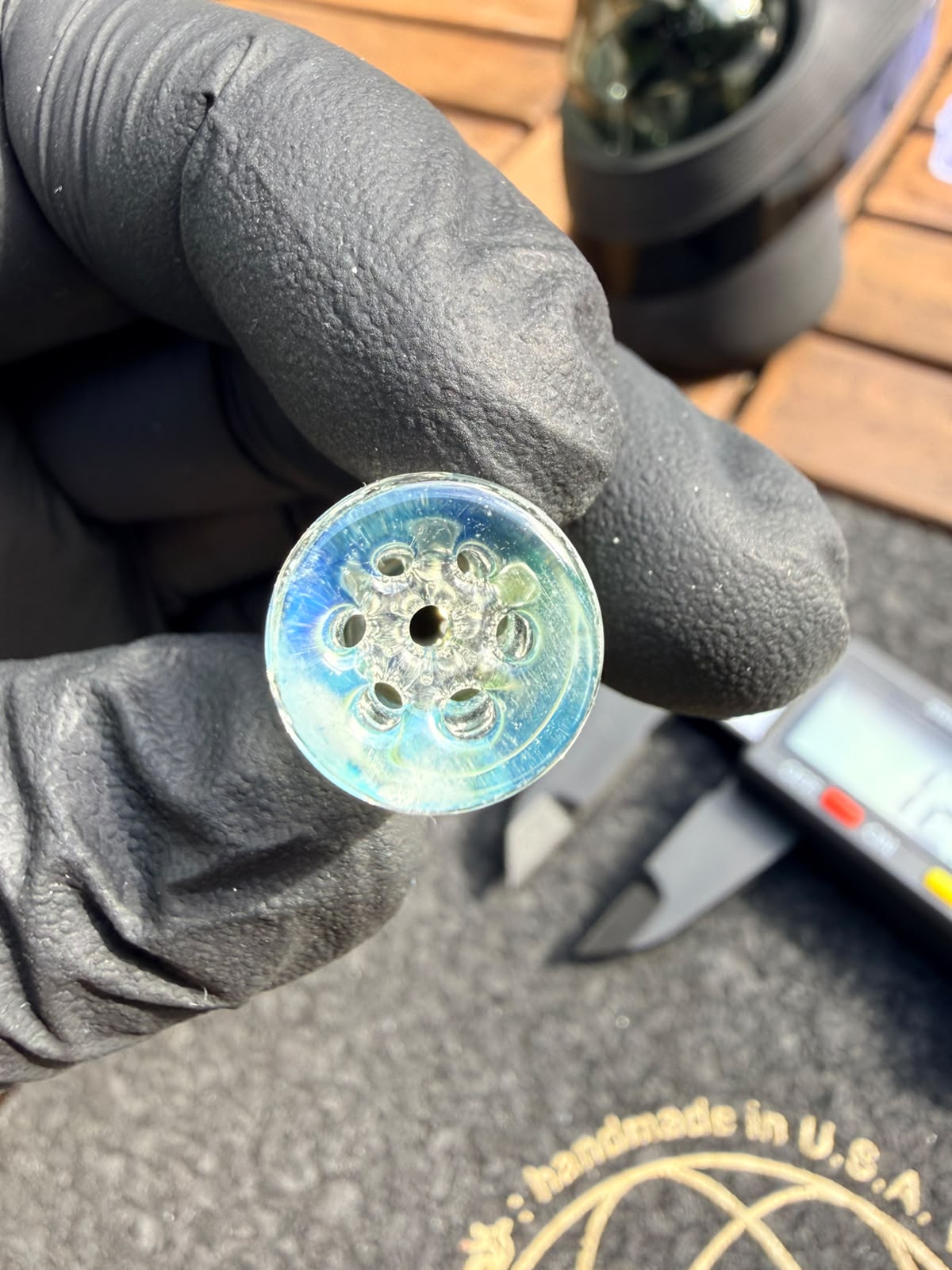 Meccas Glass Hybrid Filtertip – Aqua / Blue / Clear
