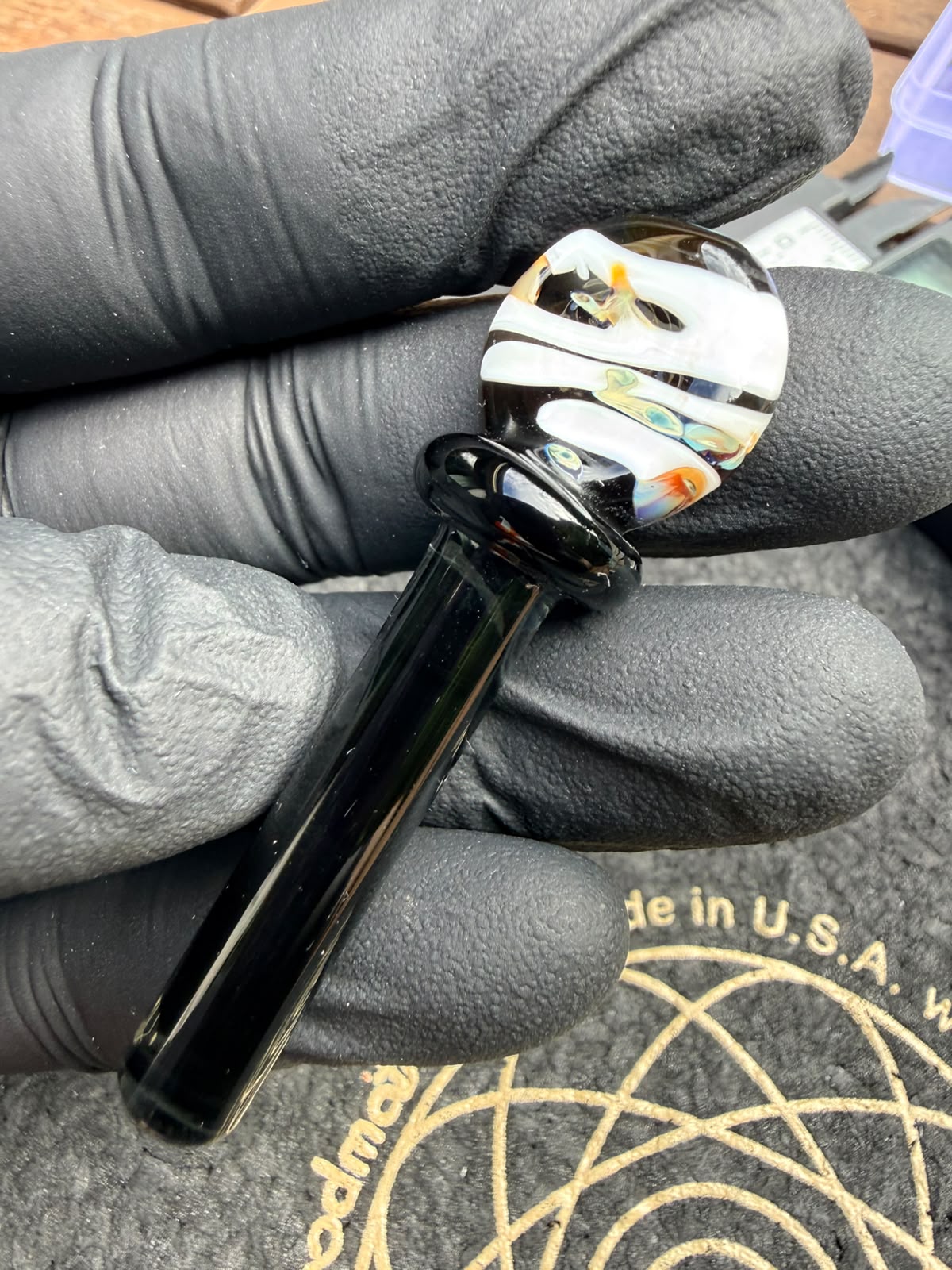 Meccas Glass Packer – Schwarz / Weiß / Multicolor