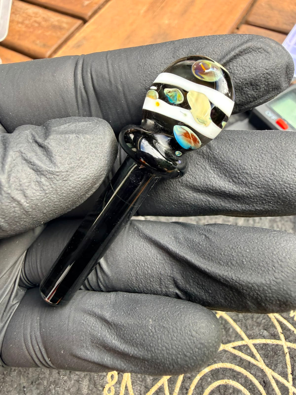 Meccas Glass Packer – Schwarz / Weiß / Multicolor