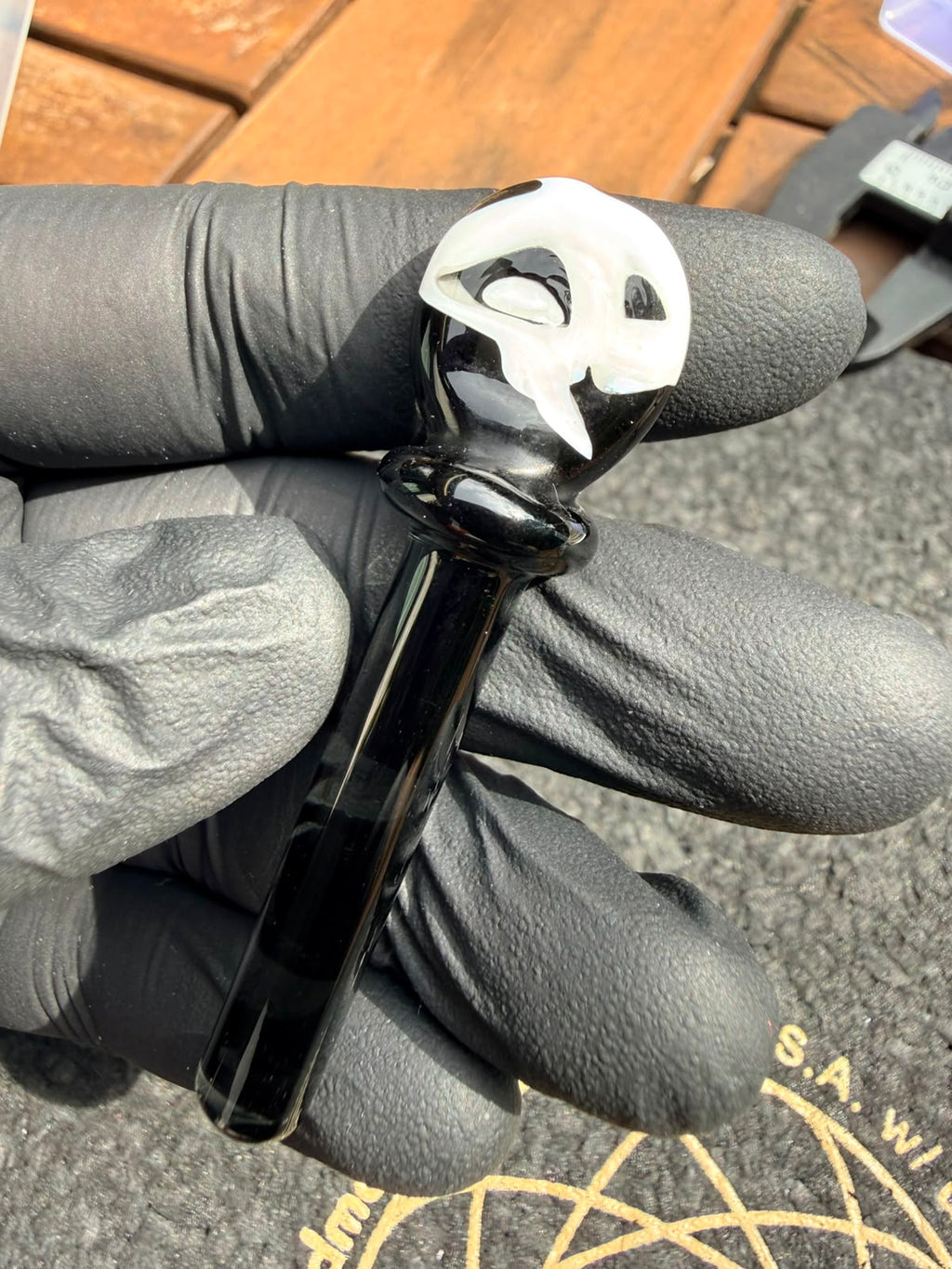 Meccas Glass Packer – Schwarz / Weiß