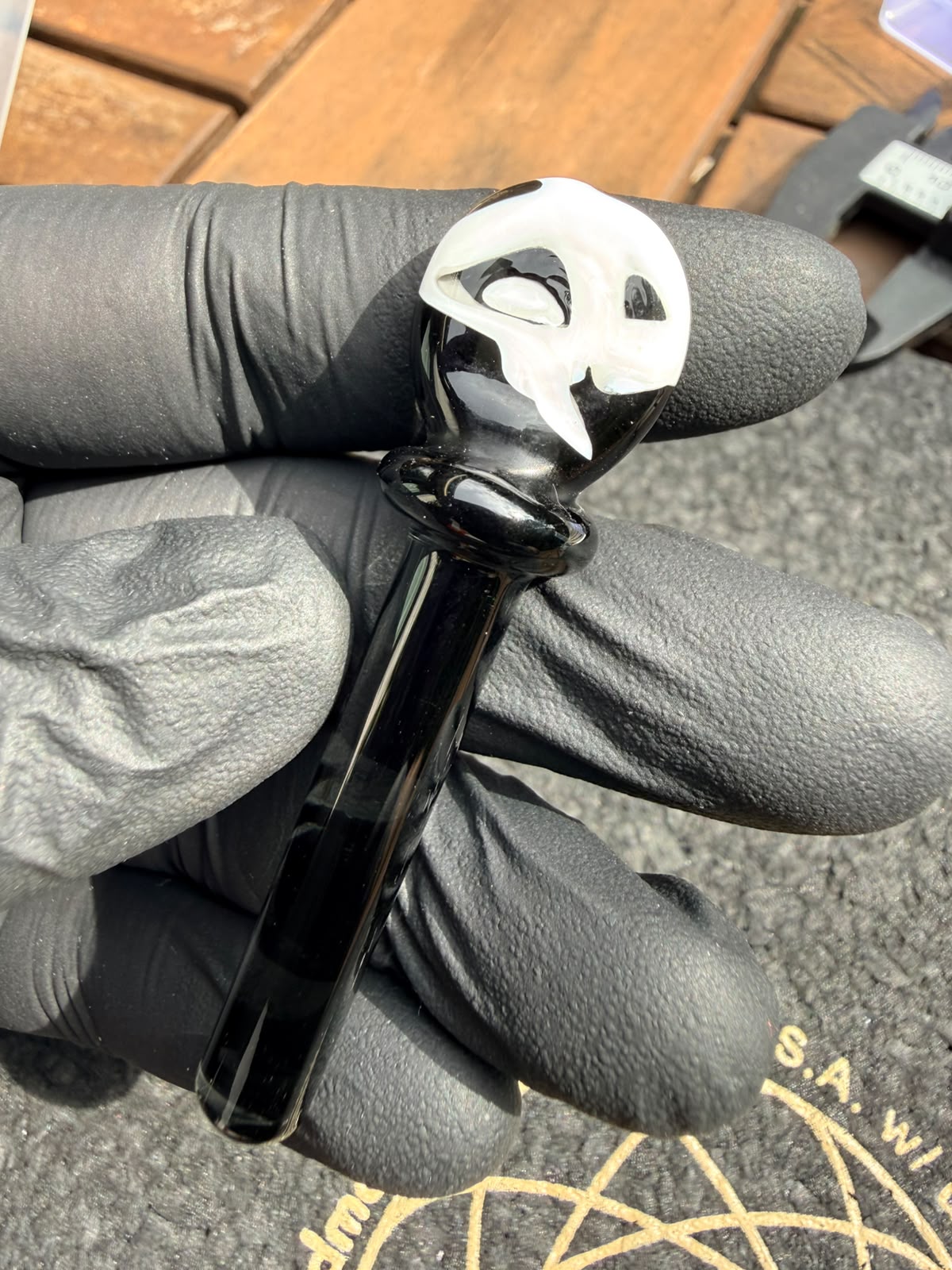 Meccas Glass Packer – Schwarz / Weiß