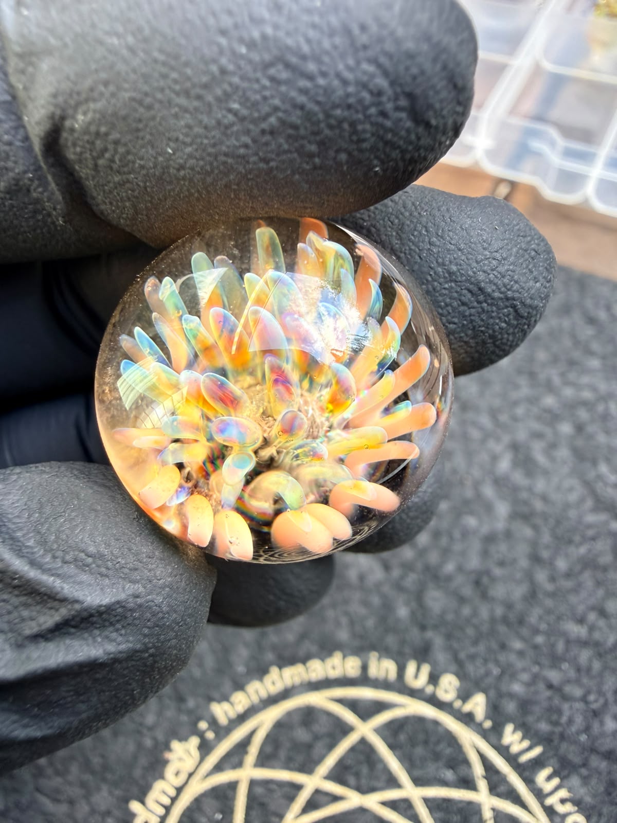 Meccas Glass Implosion Marble – Tower Stopper