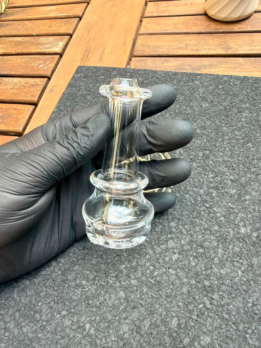 Meccas Glass Dry Top – Clear