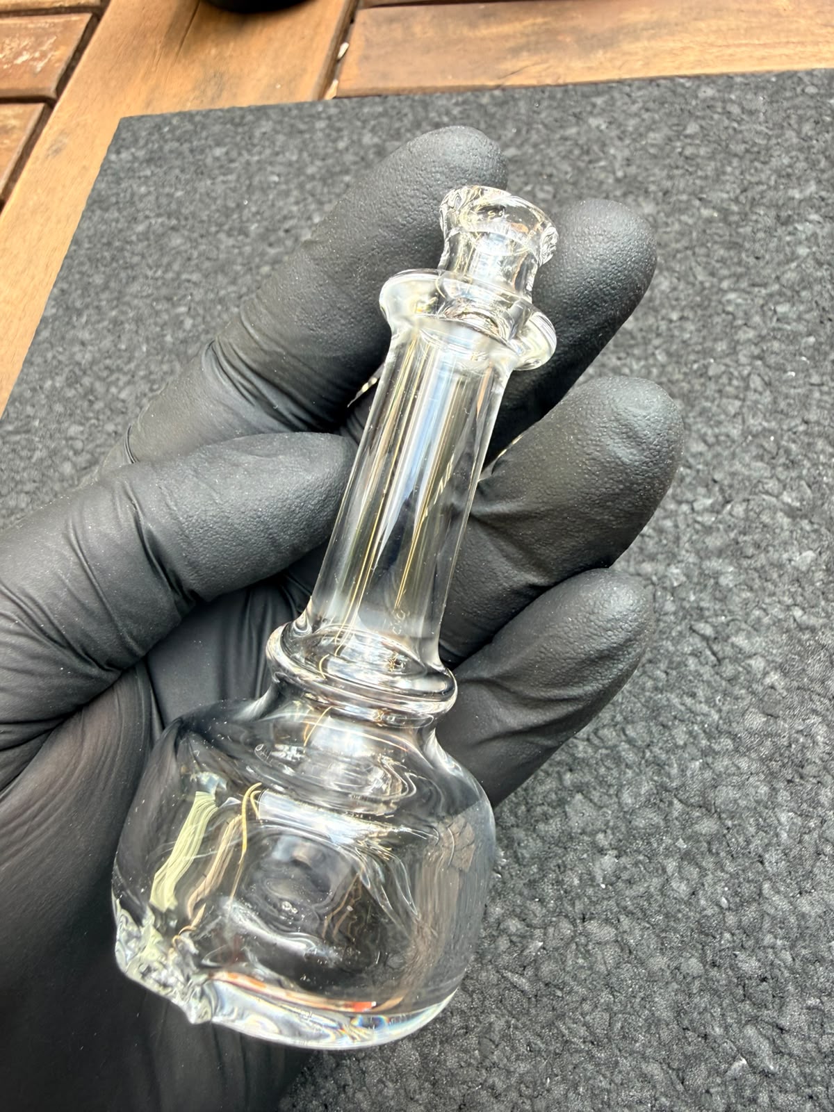 Meccas Glass Dry Top – Clear