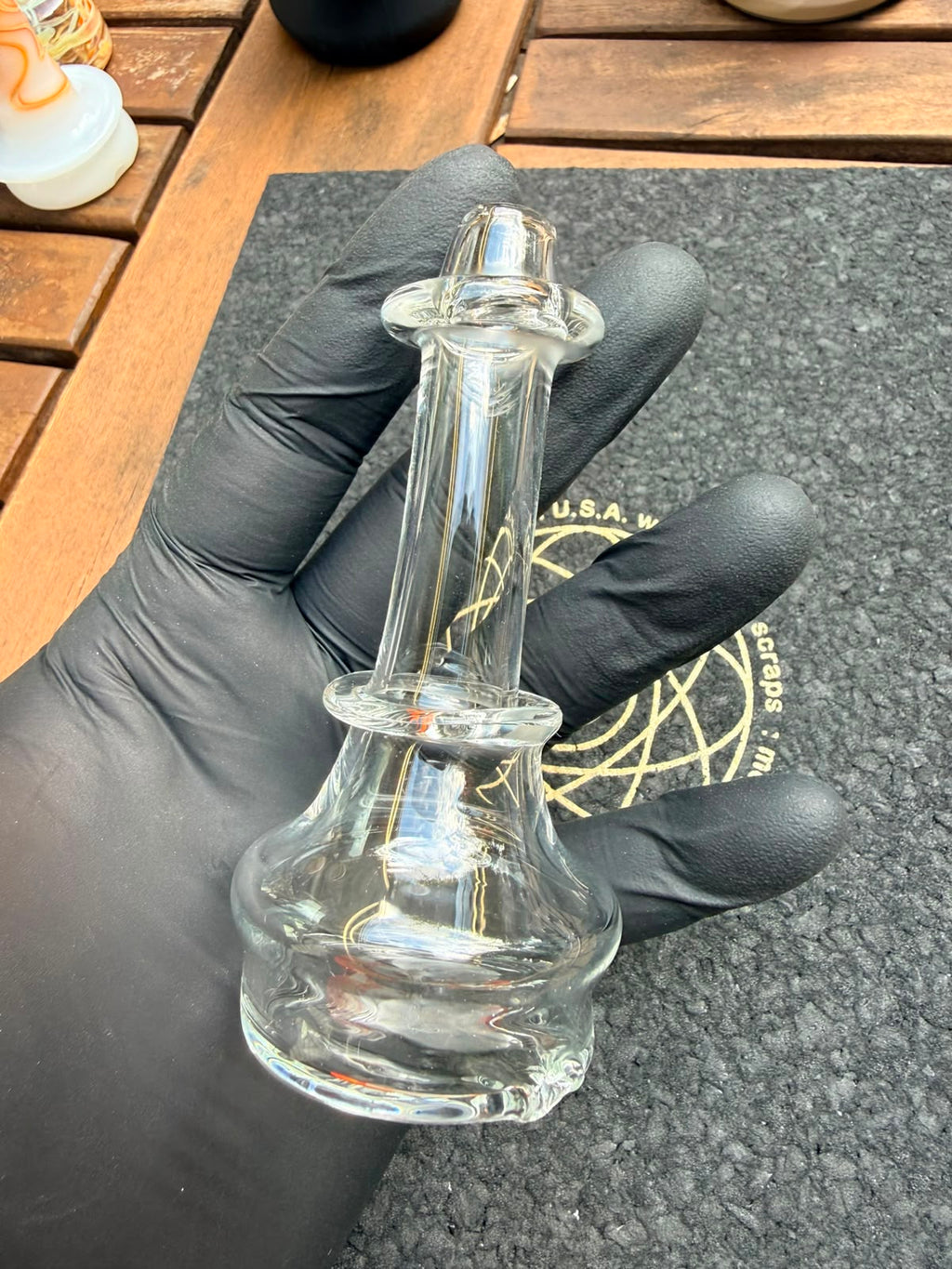 Meccas Glass Dry Top – Clear