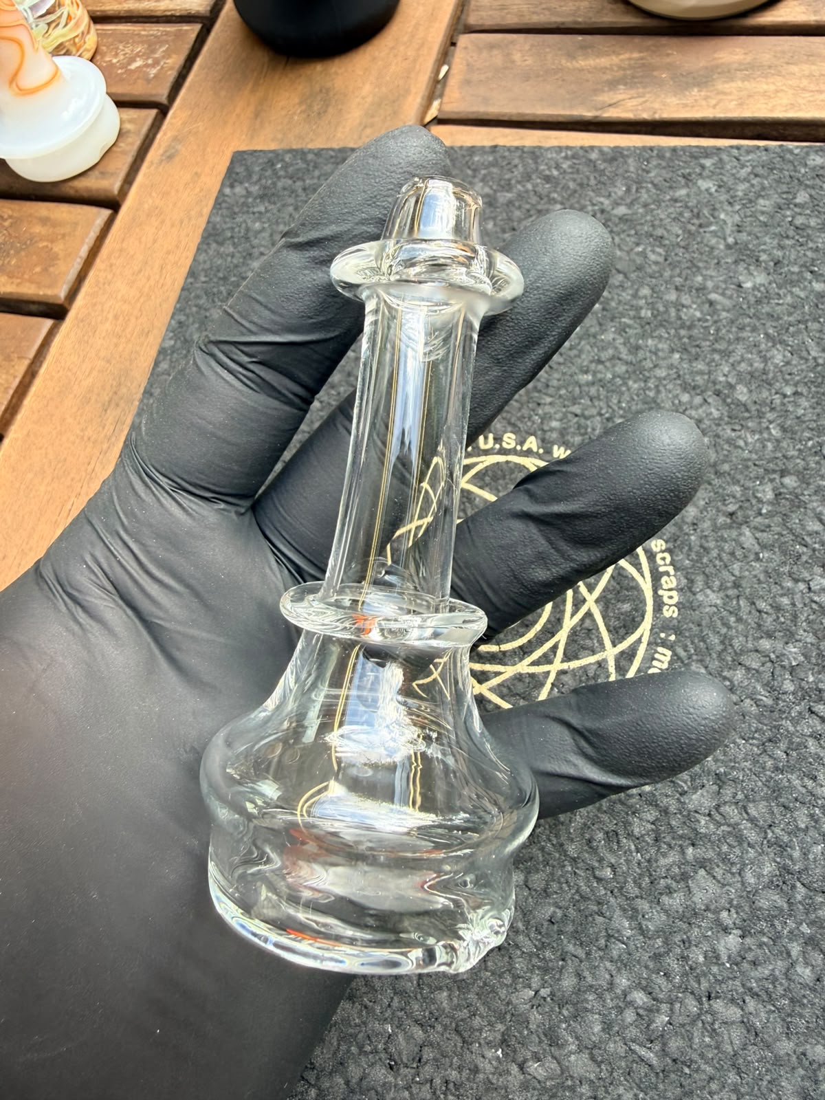 Meccas Glass Dry Top – Clear