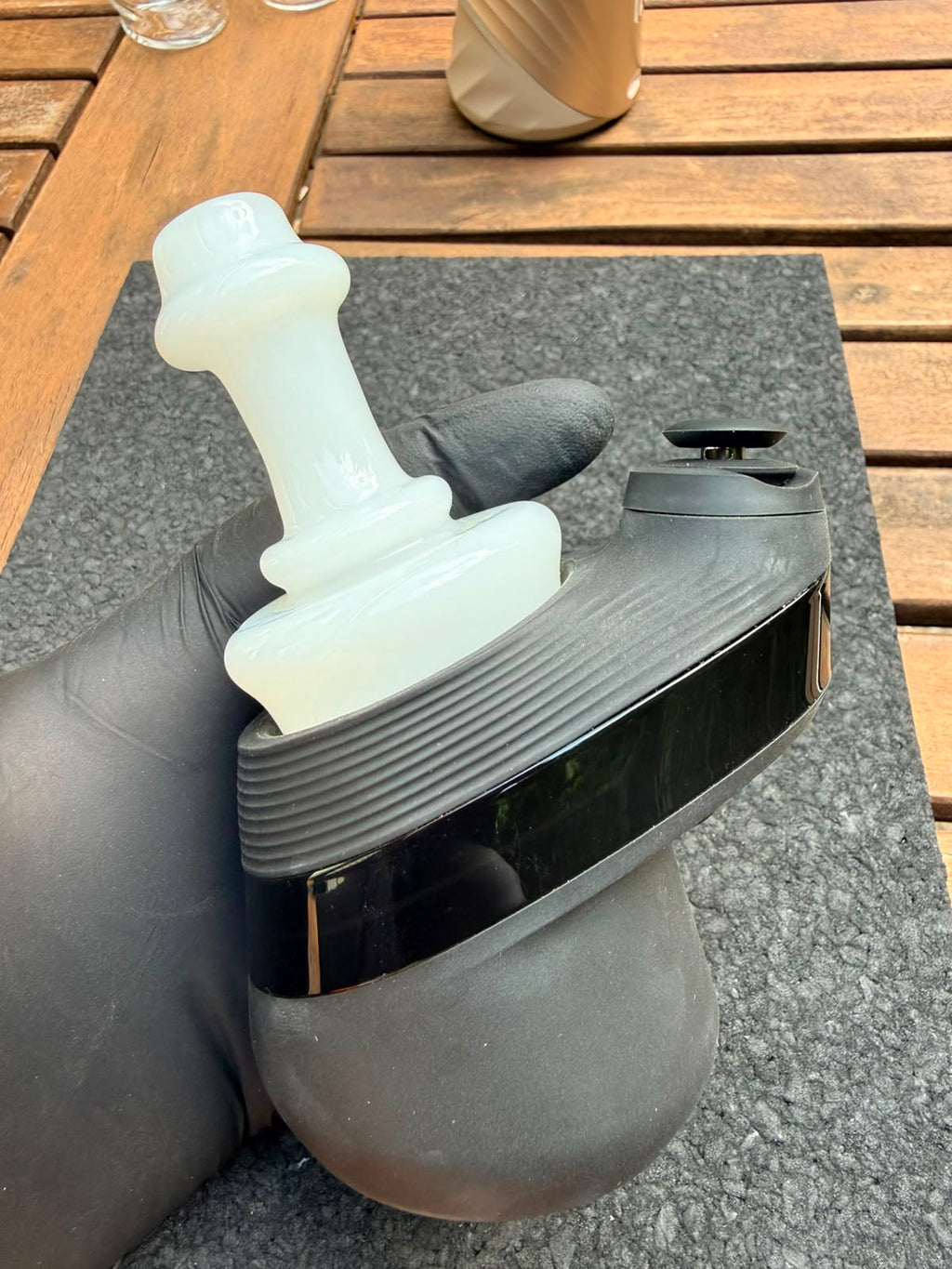 Meccas Glass Dry Top – Opaque White