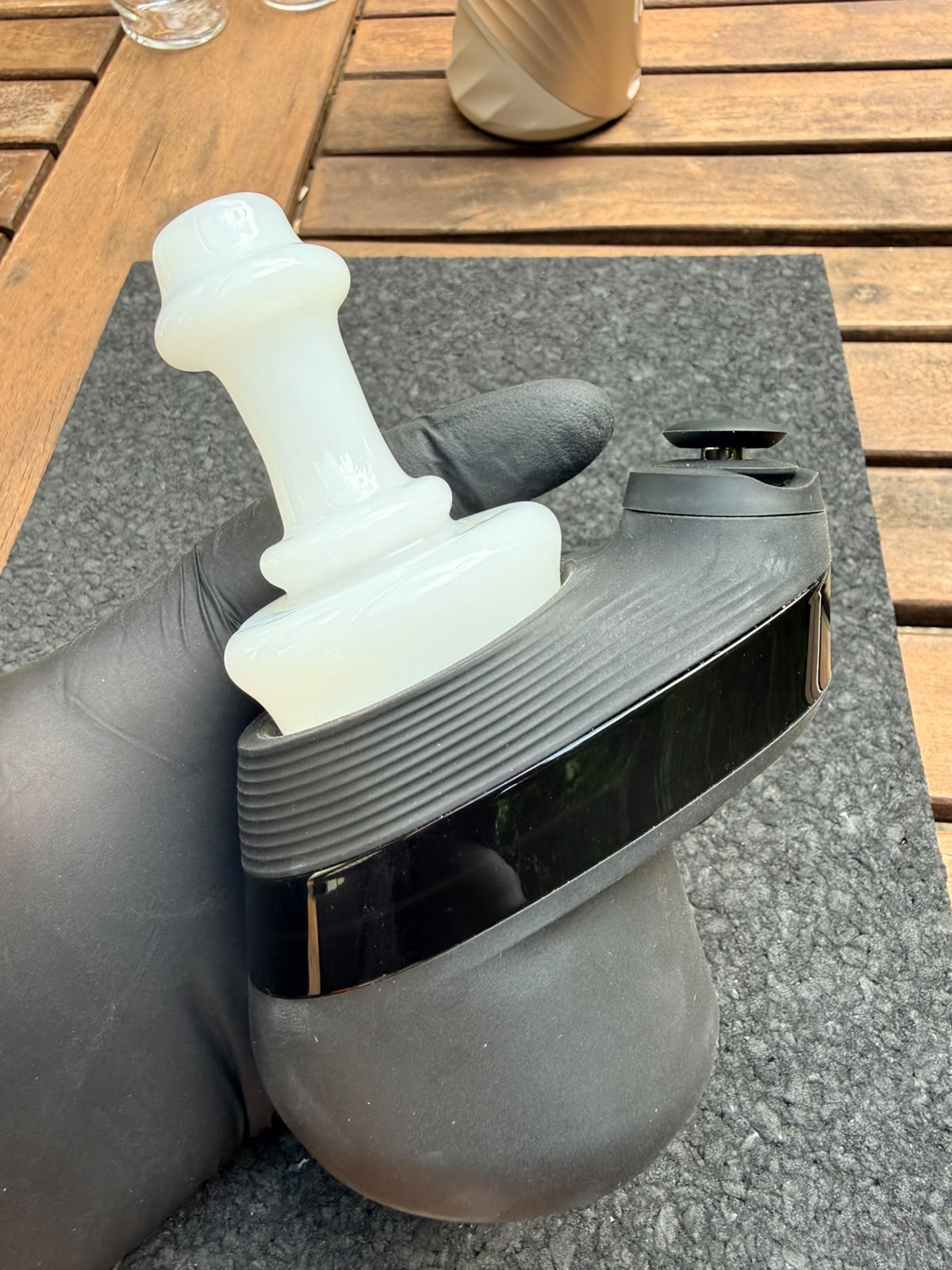 Meccas Glass Dry Top – Opaque White