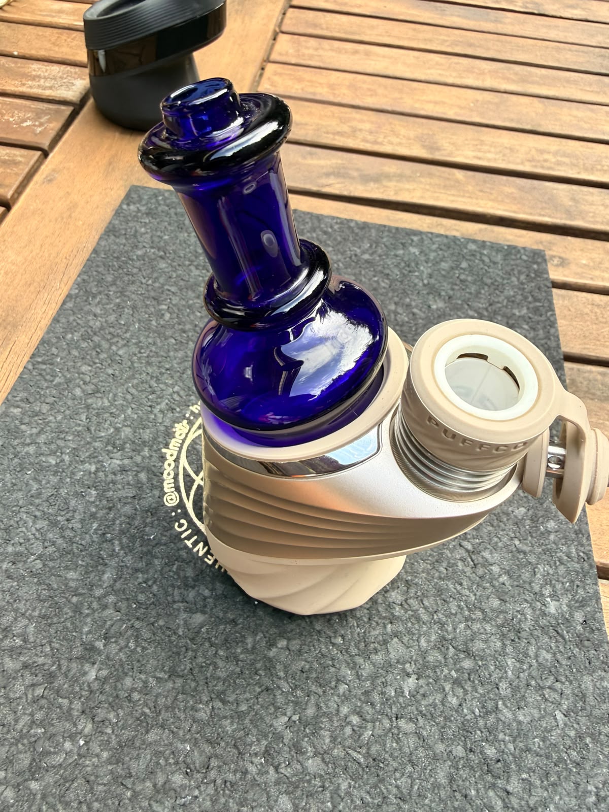 Meccas Glass Dry Top – Transparent Blue