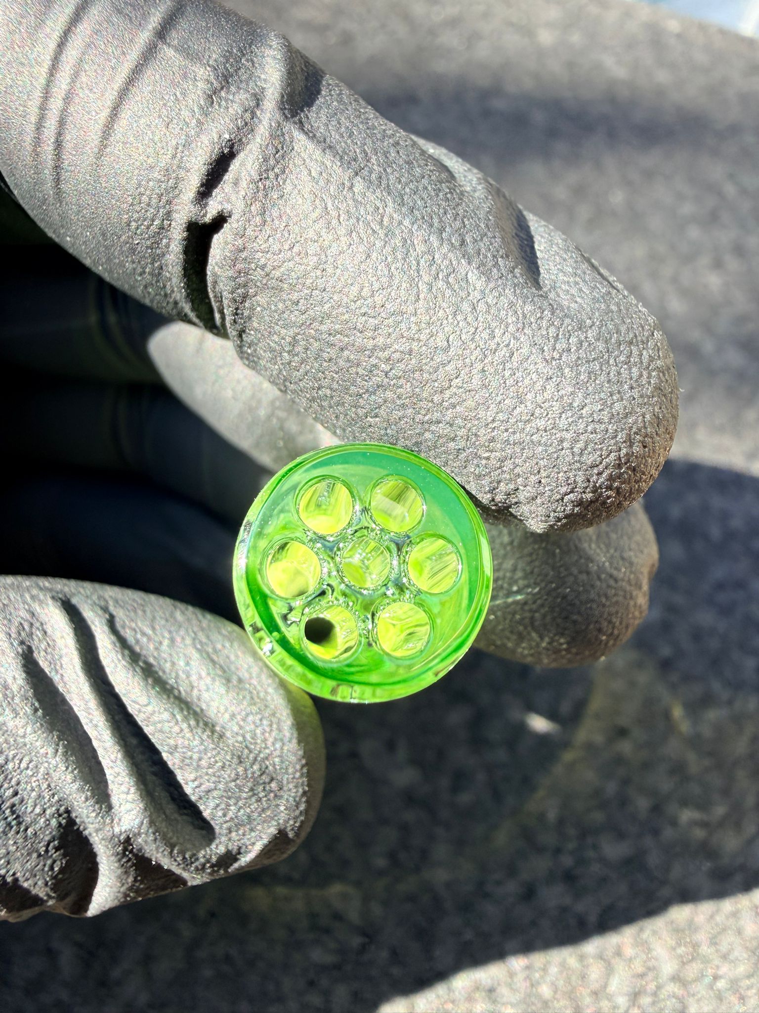 Mothership Multi-Hole Tip – Lime Green / Yellow