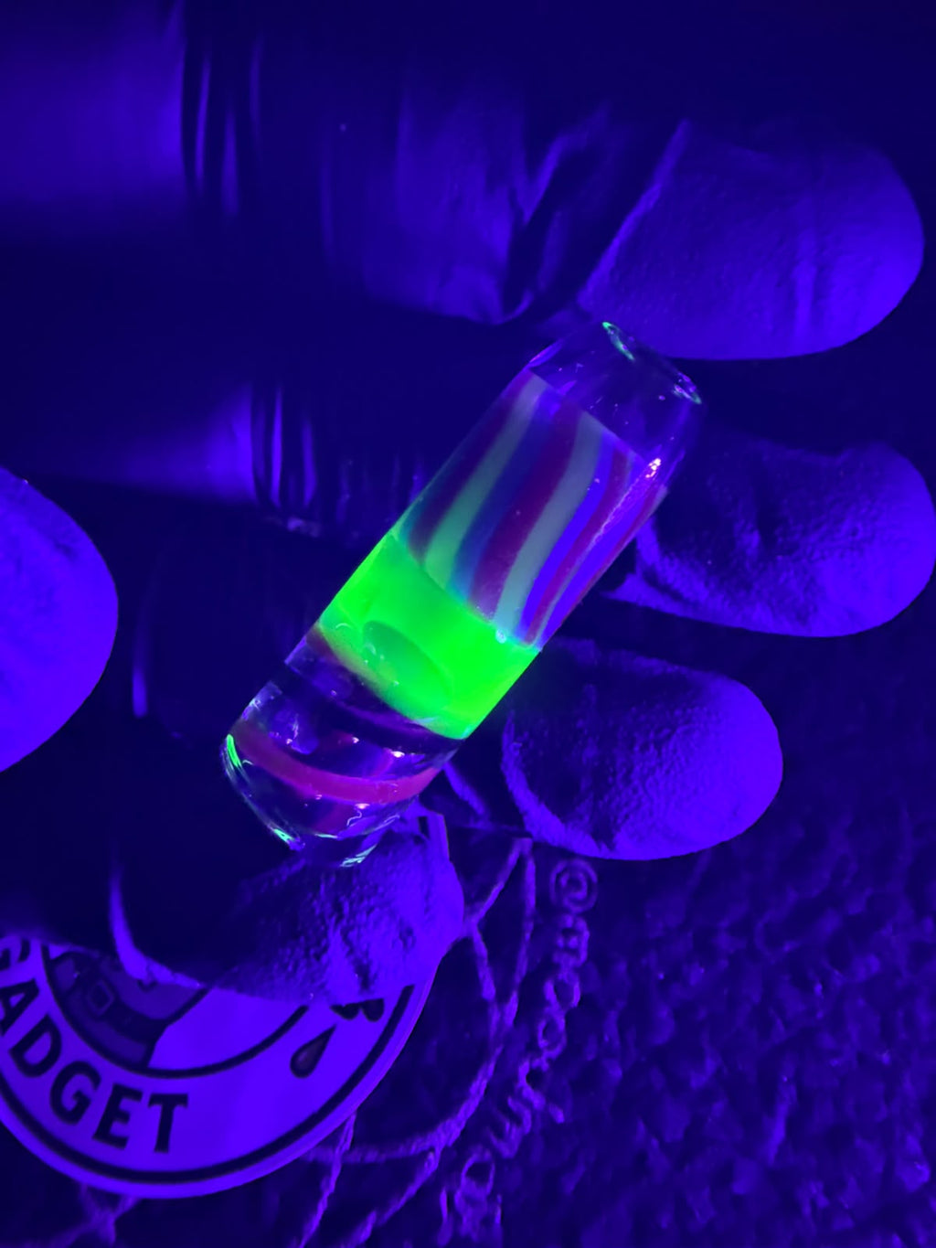 KSR Glass | UV Reactive Glass Filter Tip - 12 mm