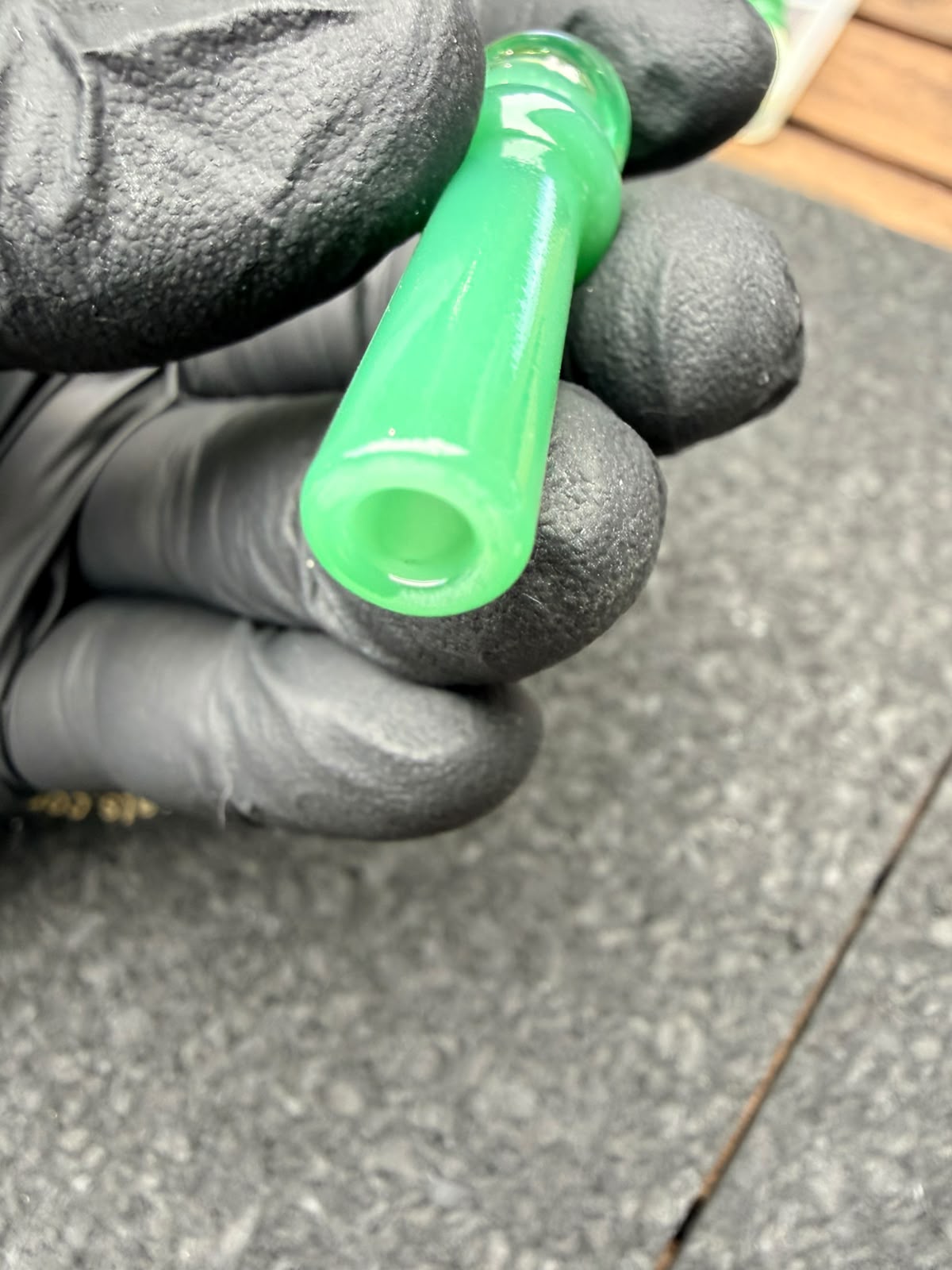 Meccas Glass Brazilian Filtertip – Green / Transparent Green - 7,9 mm