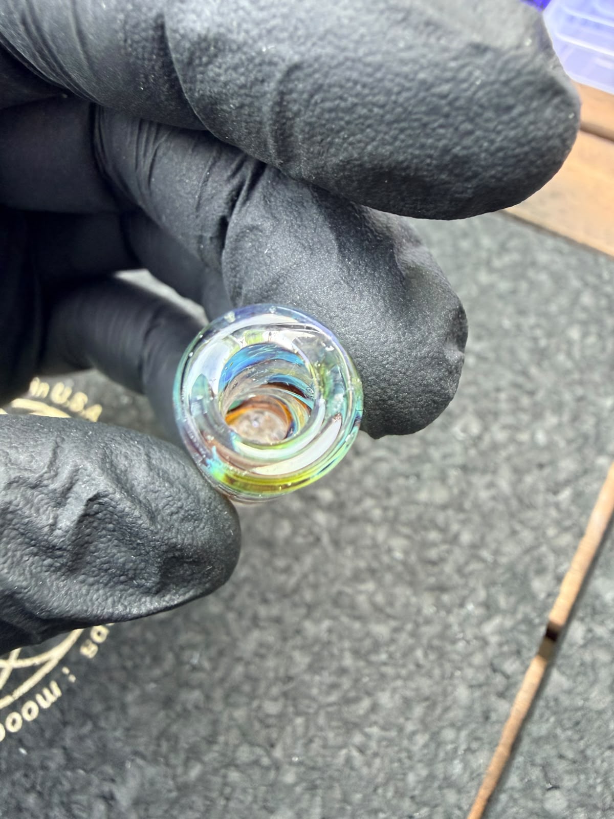 Meccas Glass Multi-Hole Tube Filtertip – Clear / Ginger Ale / Sea Ice - 12,5 mm