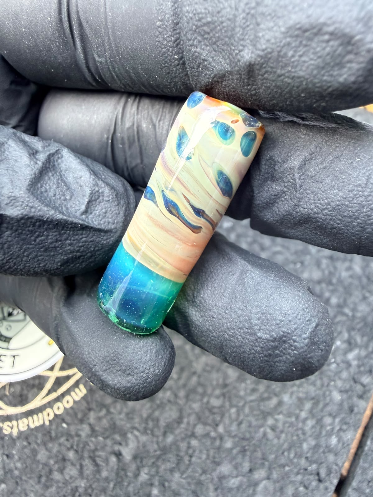 Punta per artisti del vetro Meccas – Crema / Ottanio / Blu / Ambra - 10,8 mm