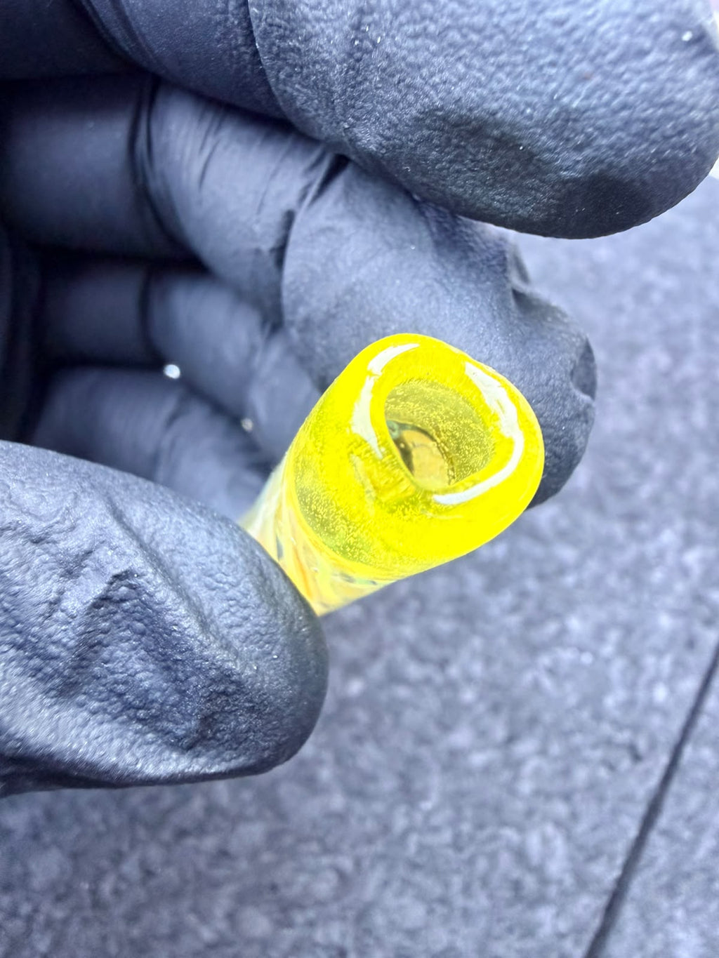 Mecca's Glass Artist Tip – Clear / Yellow / Ocean Blue 10.6 mm