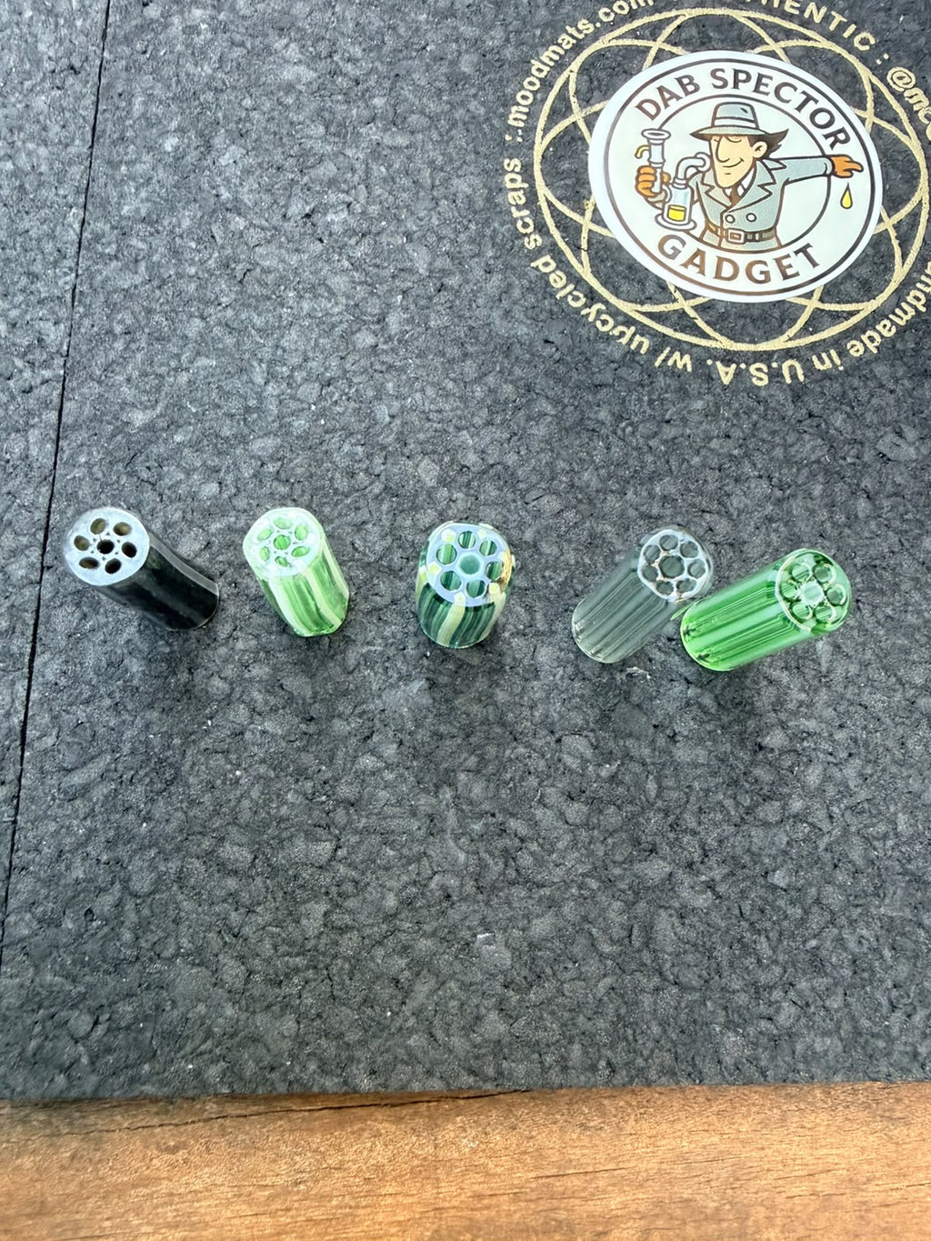 Meccas Glass Multi Holes Grado B – Paquete de inicio de 5 unidades N.º 2