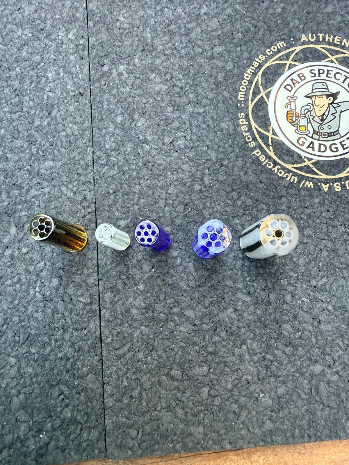 Meccas Glass Multi Holes Grado B – Pack de inicio de 5 unidades n.º 8